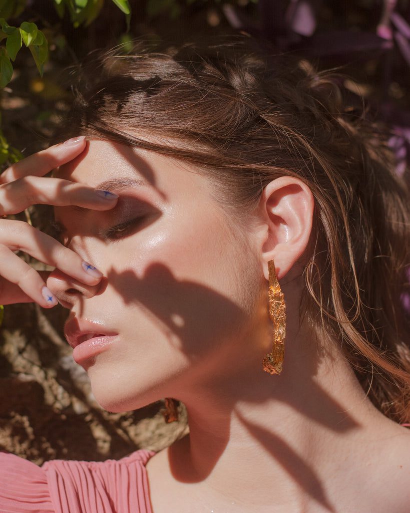 Aretes Corteza Largos - Image 2