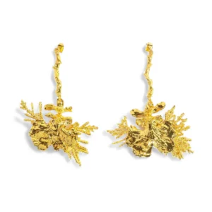 Aretes Orquidea Dama Danzante Ramita Palma