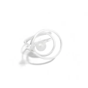 ANILLO MAR PERLA PLATA