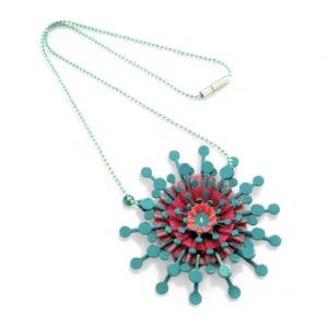 Collar inspirado en el sol