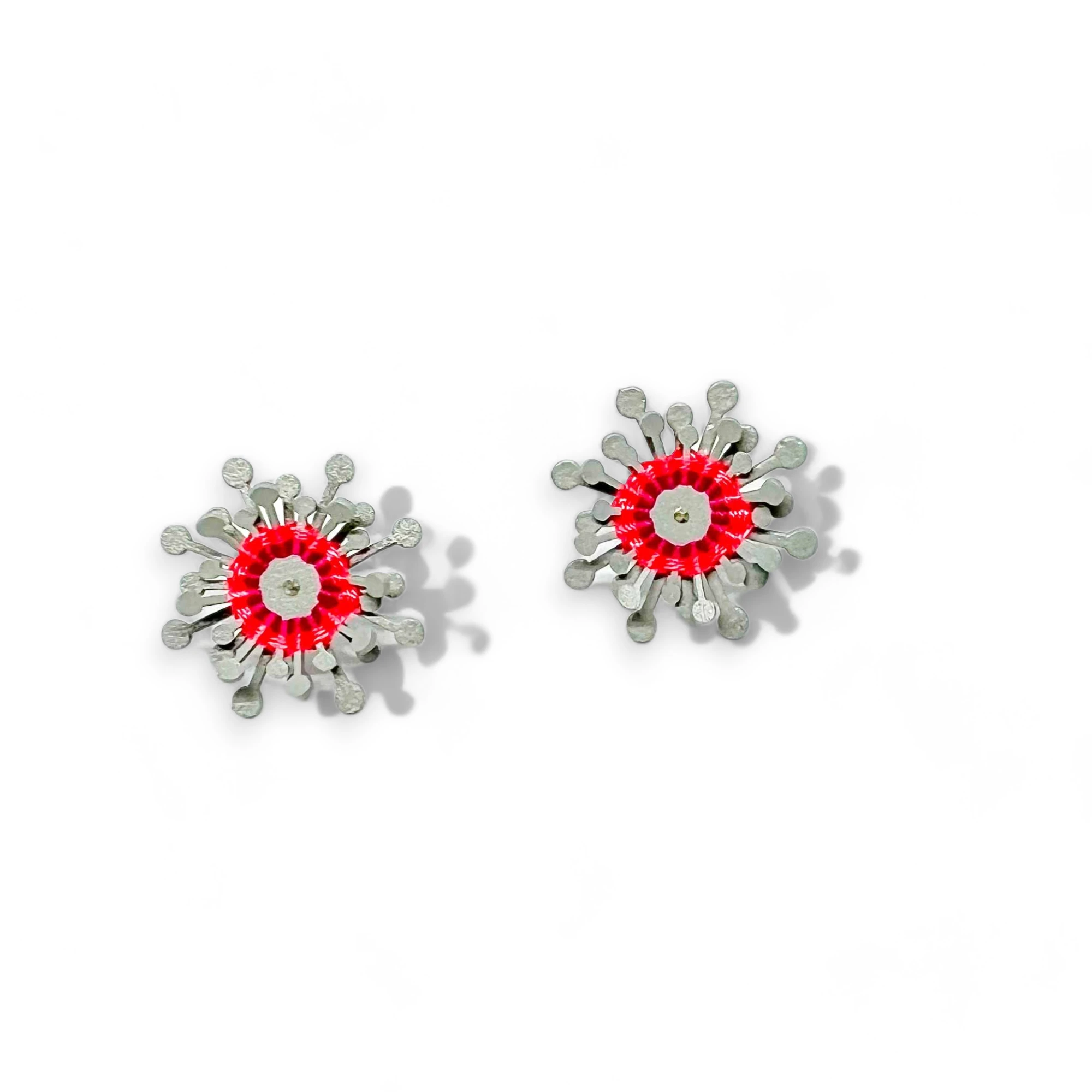 Aretes tipo topos glamurosos inspirados en el sol - Image 3